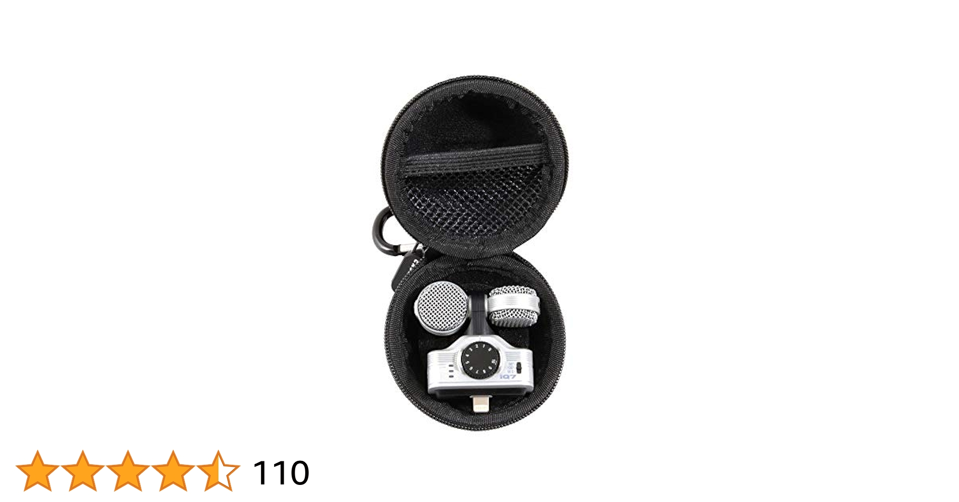 Amazon.com: CASEMATIX Clip-on Phone Microphones Travel Case